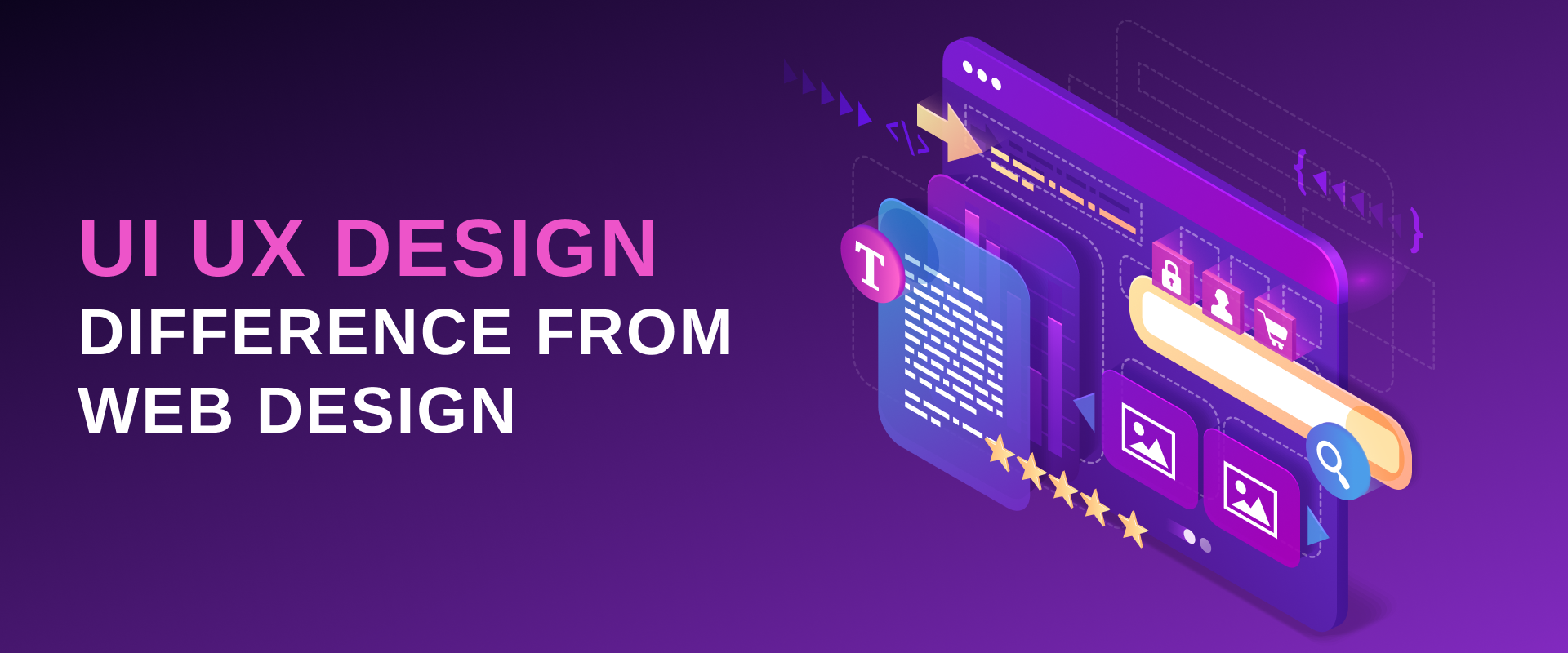 UI/UX design and web design: main differences.
