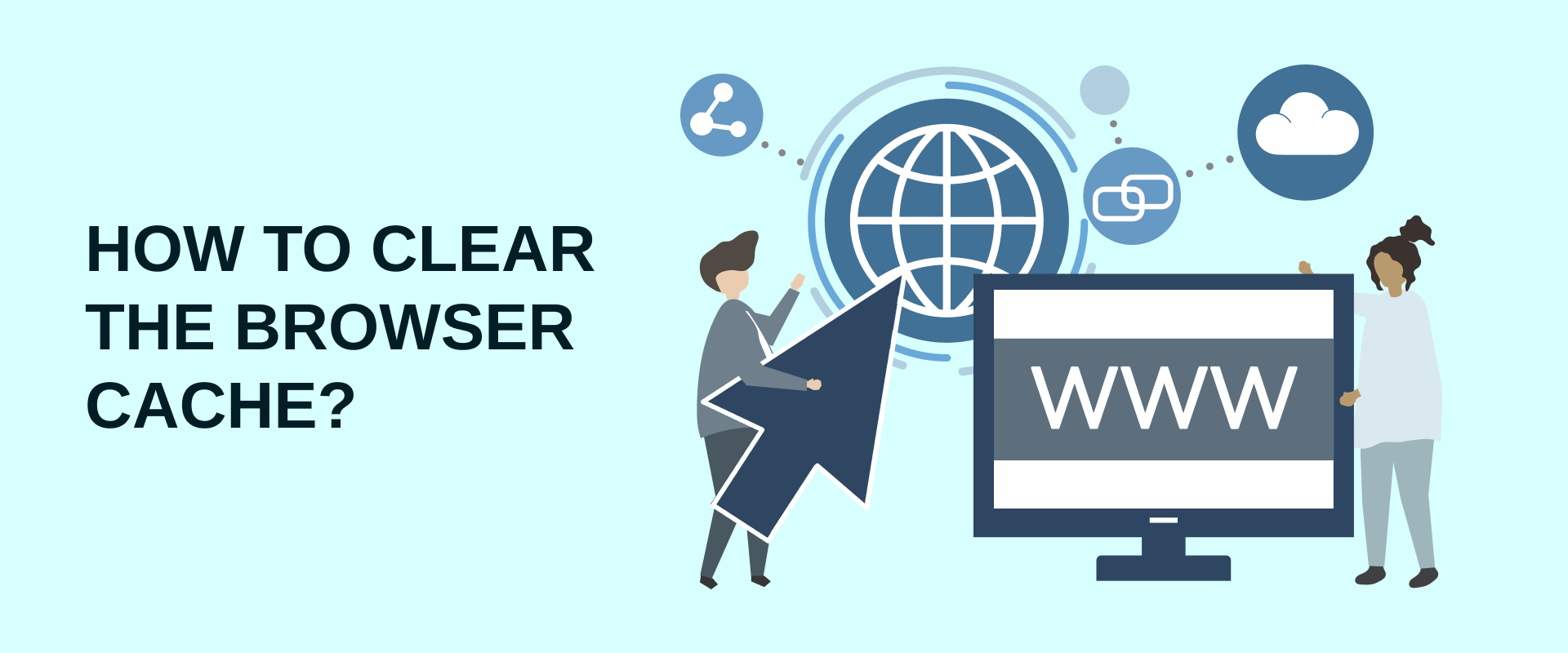 How to clear the browser cache?