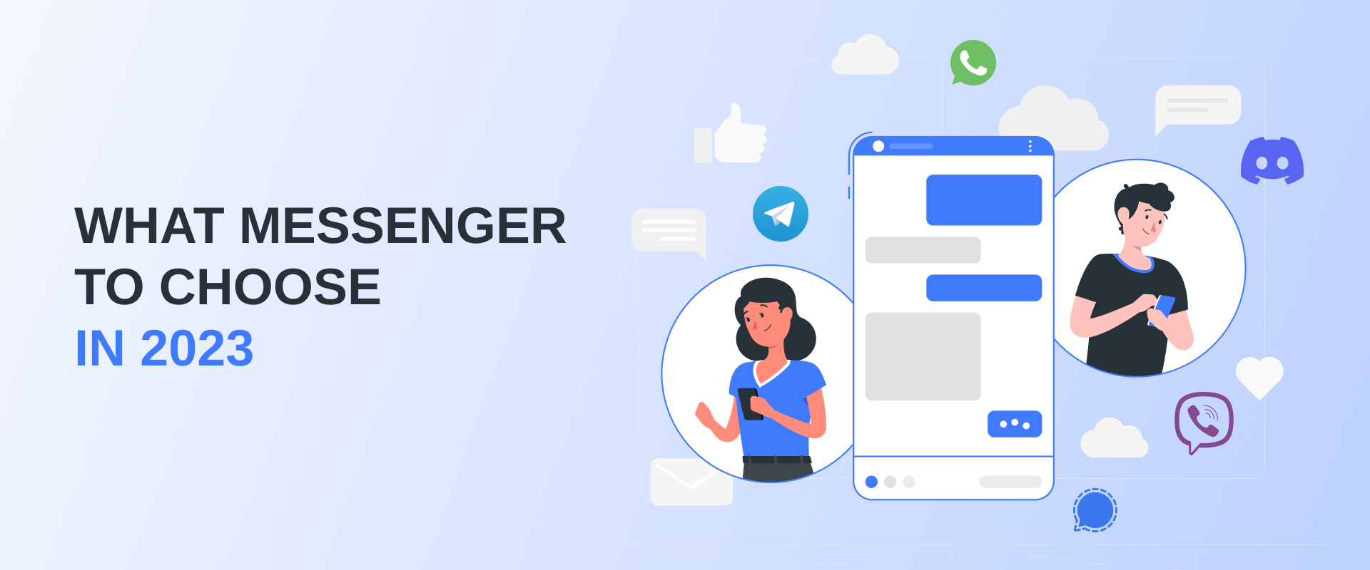 Which messenger to choose in 2023: advice and recommendations.