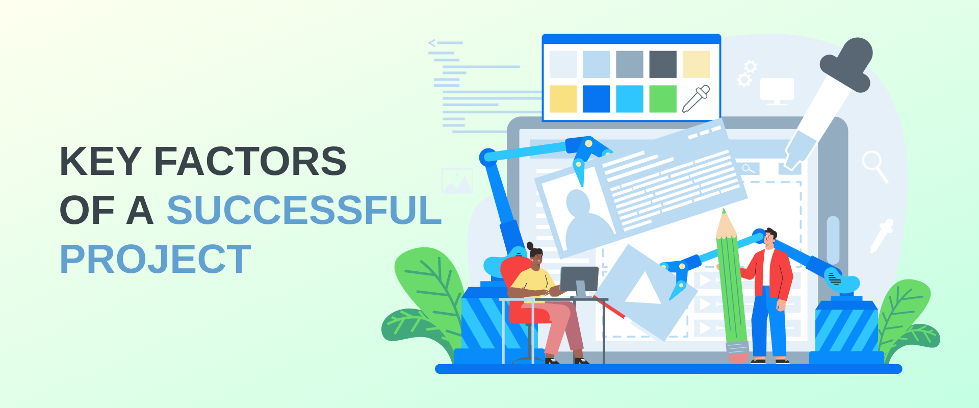 Frontend and design: key factors of a successful project.