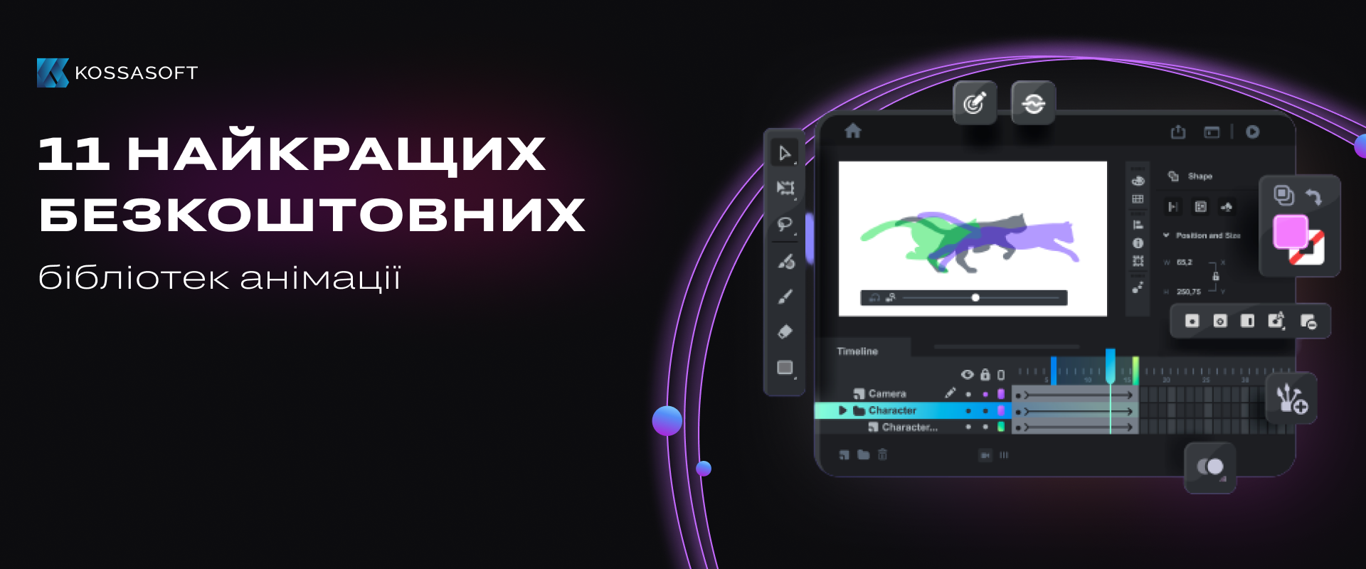 11 найкращих безкоштовних бібліотек анімацій для дизайнерів інтерфейсів.