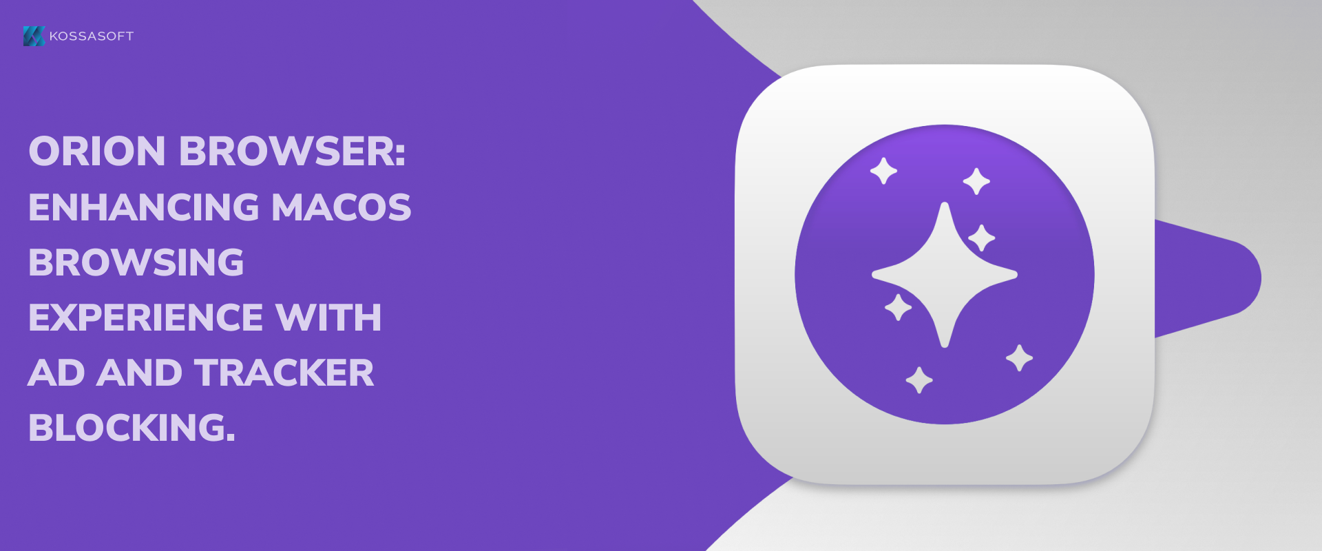 Orion browser: Enhancing macOS browsing experience with ad and tracker blocking.