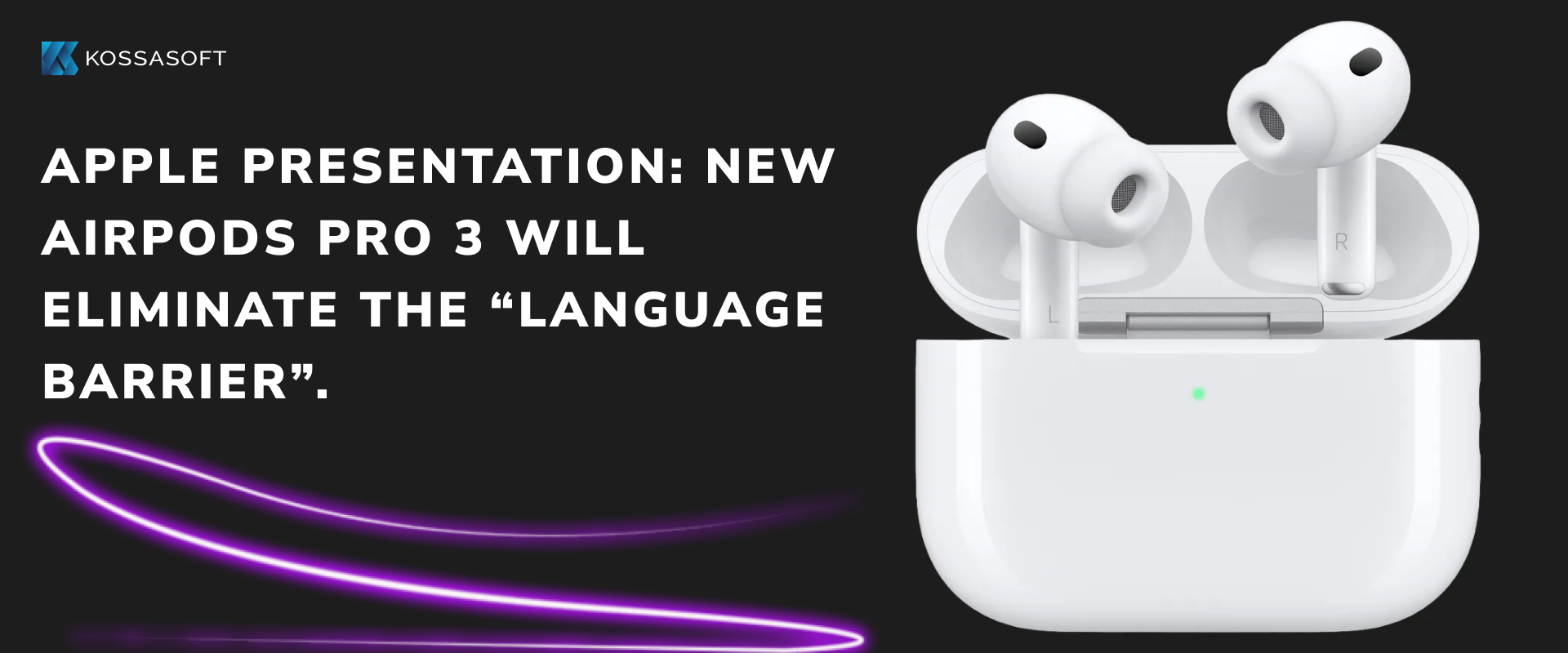Apple presentation: new AirPods Pro 3 will eliminate the “language barrier”.